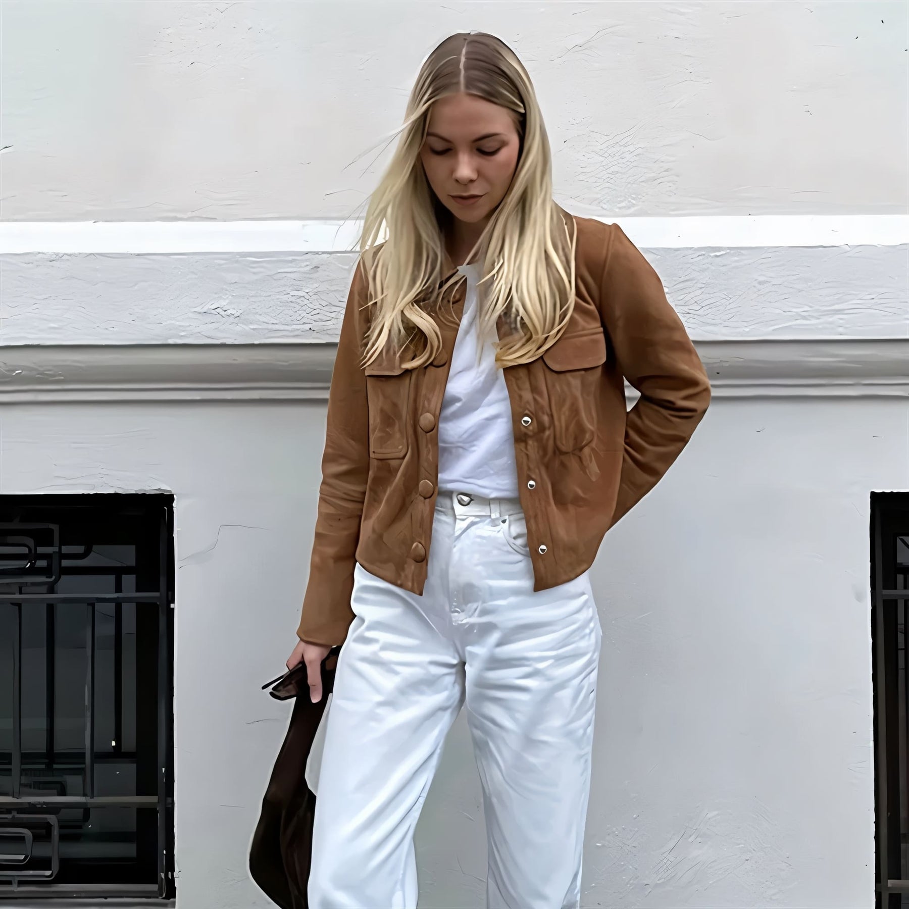 Jaqueta Camurça Feminina - Versazzi