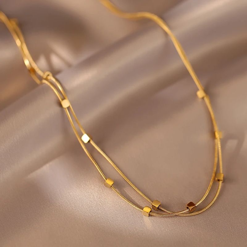 Colar Íris Minímalista - MoonStone - Versazzi