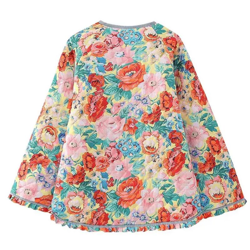 Jaqueta Floral Vintage