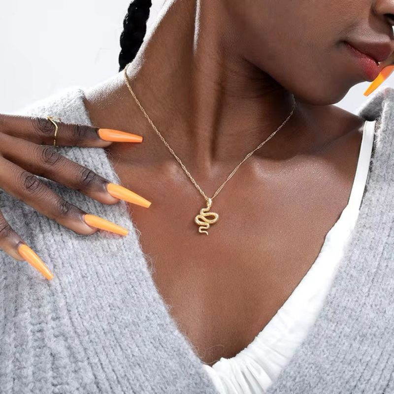 Colar Royal Pingente De Cobra