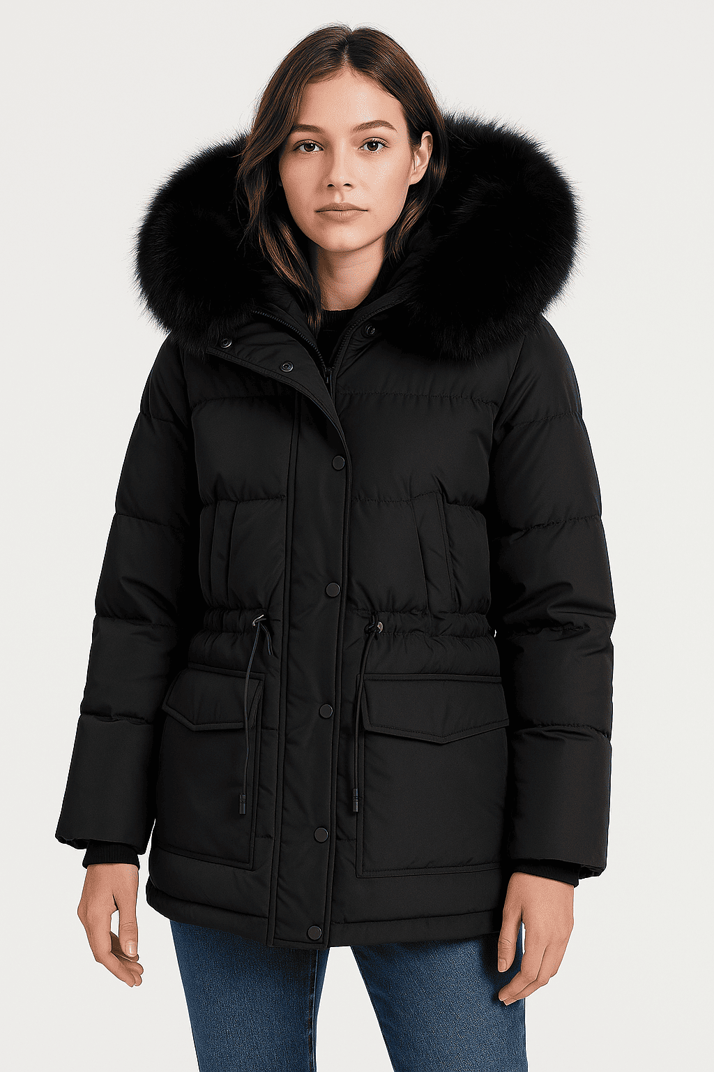 Jaqueta Parka Acolchoada Feminina - Versazzi