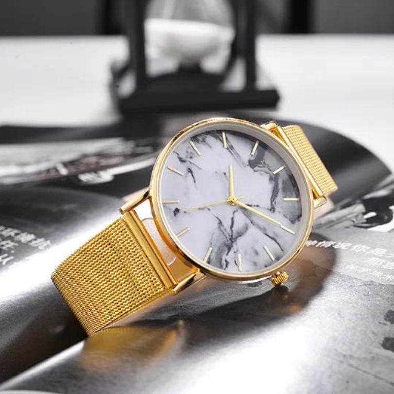 Relógio Feminino - Mármore - Versazzi