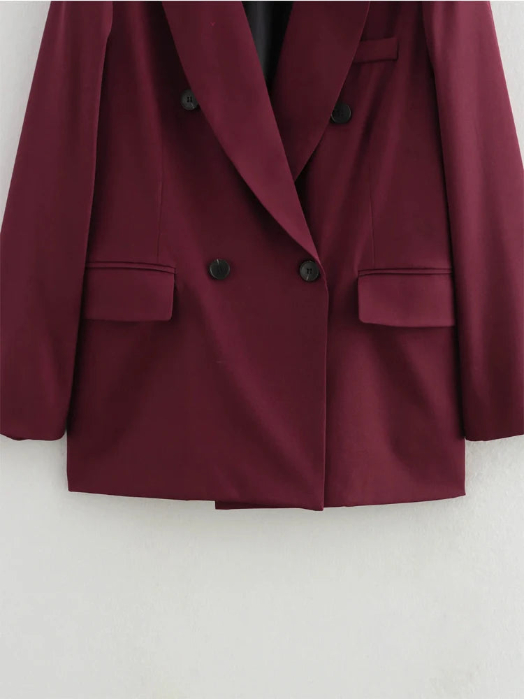 blazer feminino,
blazer feminino vinho,
blazer social feminino,
blazer feminino alfaiataria,
blazer feminino elegante,
blazer feminino para trabalho,
blazer feminino minimalista,
blazer feminino com botão,
blazer feminino de poliéster,
blazer feminino versátil.