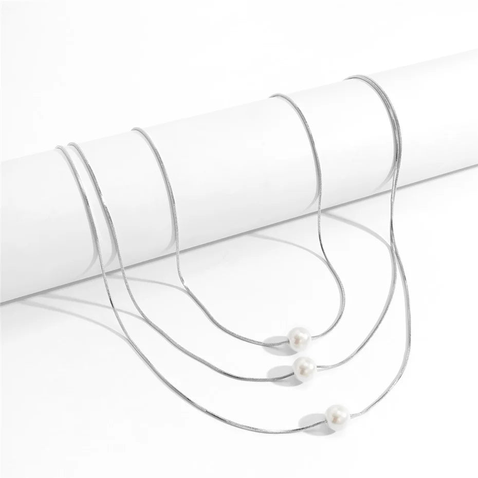 Colar De Pérolas Brancas - Versazzi