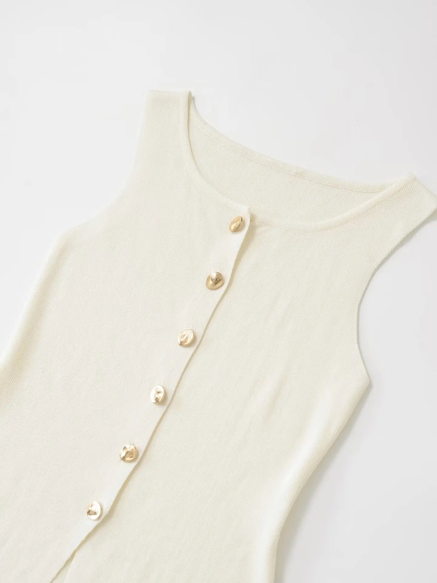 Colete Feminino Assimétrico