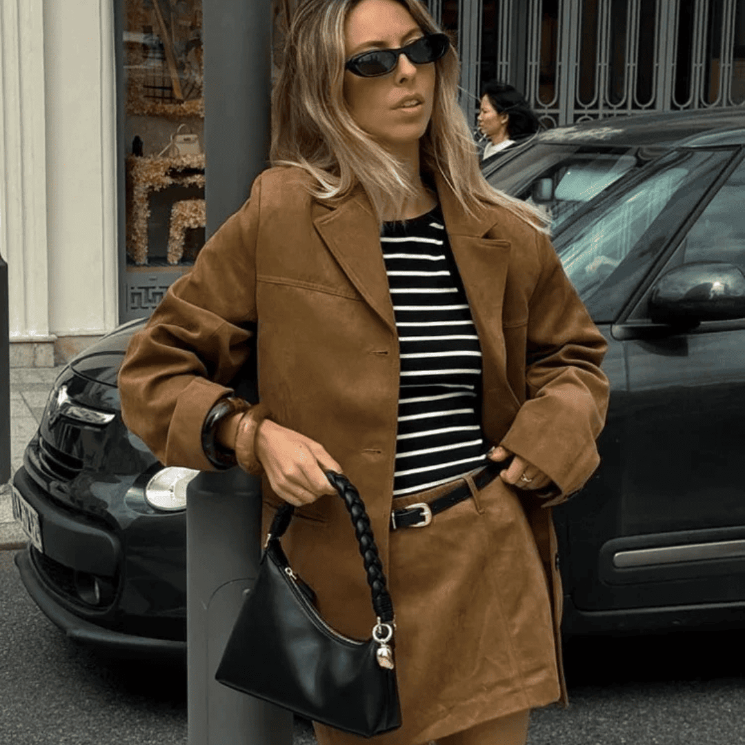 Blazer Feminino Com Lapela - Versazzi