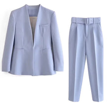 Conjunto Blazer De Alfaiataria Feminino Vintage