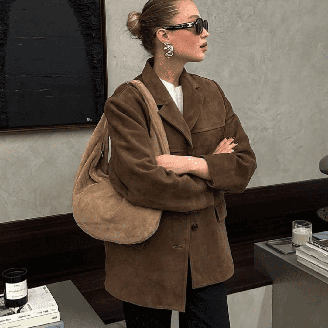 Blazer Feminino Com Lapela - Versazzi