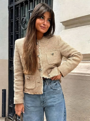 Casaco Feminino de Tweed - Versazzi