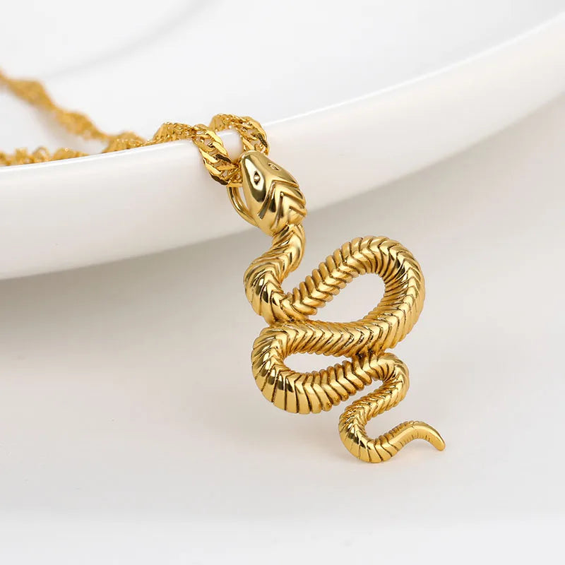 Colar Royal Pingente De Cobra