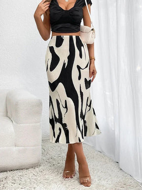 Saia Longa Feminina Estampada - Urbanic - Versazzi