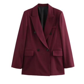 blazer feminino,  
blazer feminino vinho,  
blazer social feminino,  
blazer feminino alfaiataria,  
blazer feminino elegante,  
blazer feminino para trabalho,  
blazer feminino minimalista,  
blazer feminino com botão,  
blazer feminino de poliéster,  
blazer feminino versátil.