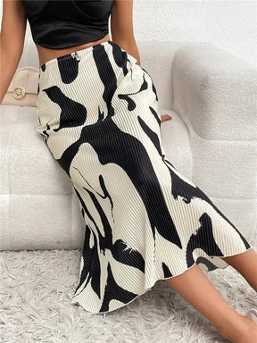 Saia Longa Feminina Estampada - Urbanic - Versazzi