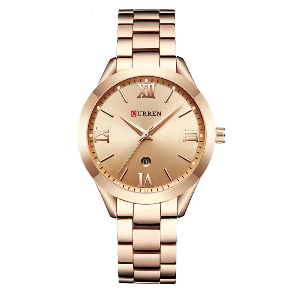 Relógio Feminino Curren - Elegance Rosê Relogio Femin 05